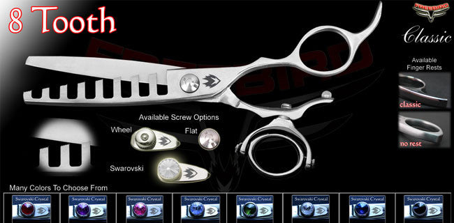 Double Swivel 8 Tooth Chunking Shears