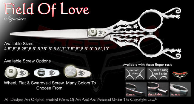 Field Of Love Straight Signature Grooming Shears