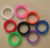 30 Finger Rings Assorted Colors Type A