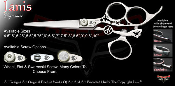 Janis 3 Hole Swivel Thumb Signature Hair Shears