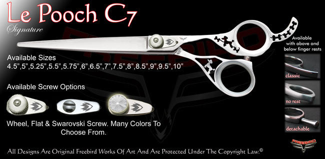 Le Pooch Signature Grooming Shears Freebird Shears