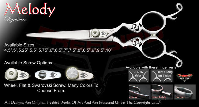 Melody Straight Signature Hair Shears