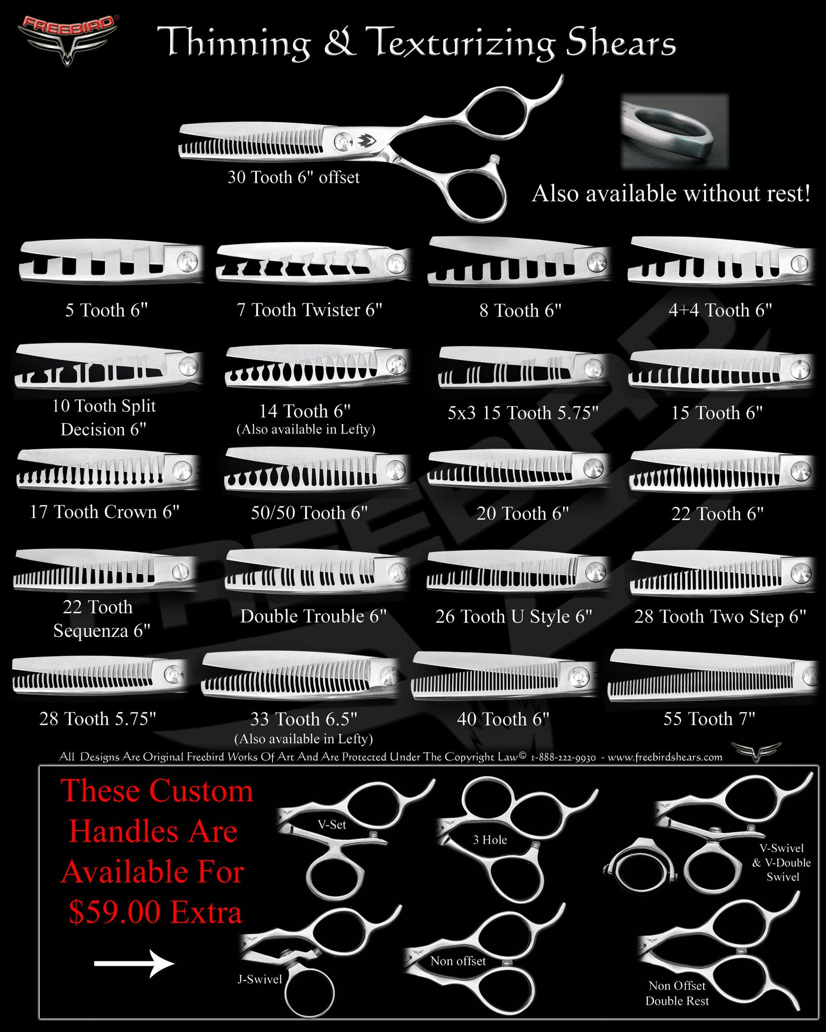 Build-Your-Own Touch Shears – Freebird Shears