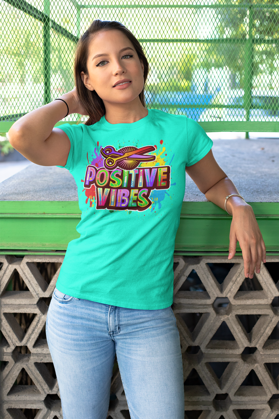 Hair Stylist Positive VIBES Designer Custom Express Set