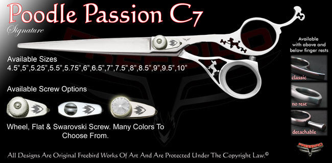 Poodle Passion C7 Signature Grooming Shears