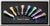 10 Mixed Titanim Colors Finger Rests 2.5mm